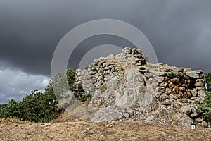 ruins at Tamuli Archeological site at Sardinia