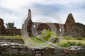 Ruins Teapull Ronain or Stronan`s Church,Iona,Sound of Mull Highland,Scotland,Uk.