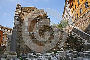 Ruins by Teatro di Marcello, Rome
