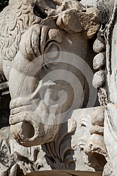 Ruins of the Temple of Apollo in Didim, Turkey