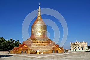 Ruins of the temple area of Bagan, Myanmar, Asia