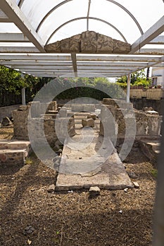 The ruins from Temple of Dioniso photo