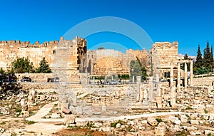 Temple of the Muses at Baalbek, Lebanon photo