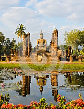 Ruins temple in Sukhothai