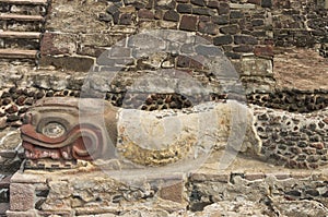 Ruins of Templo Mayor of Tenochtitlan. Mexico City. photo