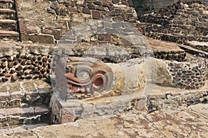 Ruins of Templo Mayor of Tenochtitlan. Mexico City. photo