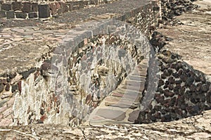 Ruins of Templo Mayor of Tenochtitlan. Mexico City. photo