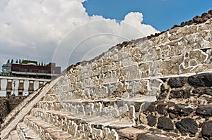 Ruins of Templo Mayor of Tenochtitlan. Mexico City. photo