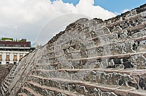 Ruins of Templo Mayor of Tenochtitlan. Mexico City. photo