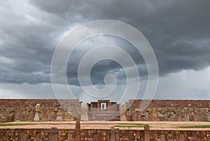 Ruins of Tiwanaku, Bolivia