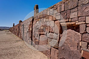 Ruins of Tiwanaku Bolivia La Paz