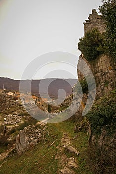 Ruins in Trevejo in Caceres, Estremadura in Spain