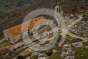 Ruins in Trevejo in Caceres, Estremadura in Spain photo