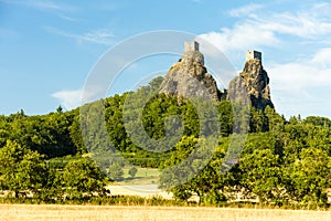 ruins of Trosky Castle, Czech Republic