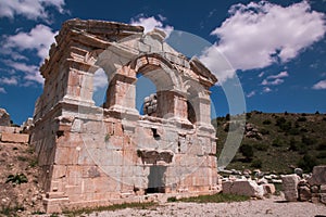 Ruins in Tufanbeyli Adana, Turkey