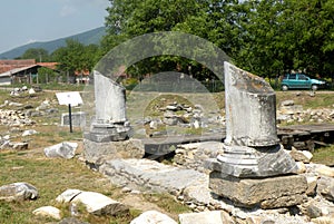 Ruins in Ulpia Traiana Augusta Dacica Sarmizegetusa 5