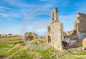 Ruins of Via Sacra in Osuna, Spain