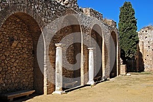 Victoria church ruins, Estepa, Spain. photo