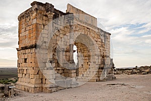 The ruins of Volubilis, Marocco