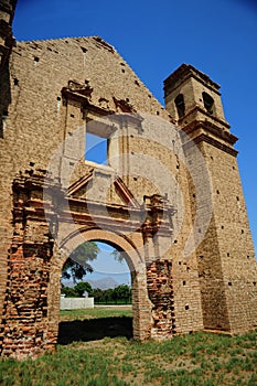 ruins of Zana convents of La Merced Catholic religion during the 16th century Belonging to the order of the Mecedarios.