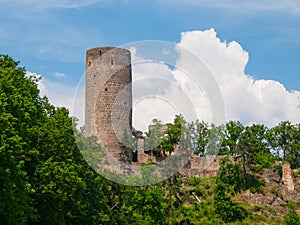 Ruins of Zebrak Castle