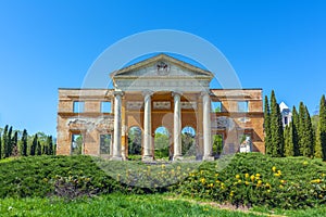 Ruiny Habsburg castle photo