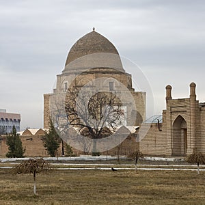 Rukhabad (Ruhabad) Mausoleum in Samarkand, Uzbekistan