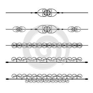 Rule lines