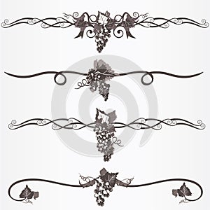 Rule or ruleline page decorations