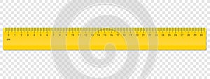 Ruler centimeter cm scale vector plastic