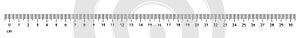 Ruler cm measurement numbers vector scale