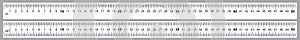 Set for Rulers 50 cm. Precise measuring tool. Ruler scale 0,5 meter. Ruler grid 500 mm. Metric centimeter size indicators photo