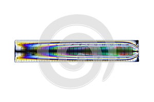 Ruler with cross polarization effect