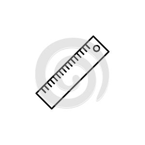ruler icon. Element of web icon for mobile concept and web apps.