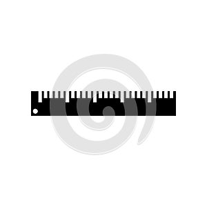 Ruler icon graphic design template vector isolated