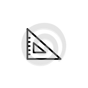 Ruler Icon Simple Vector Perfect Illustration