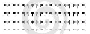 Ruler scale measure vector measurement scale