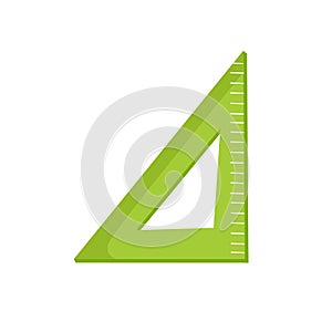 Ruler vector isolated