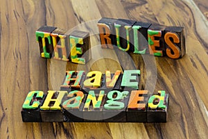 Rules have changed to plan for success photo