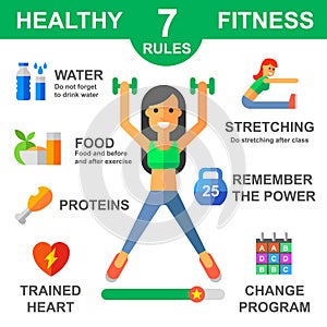 Rules of healthy lifestyle