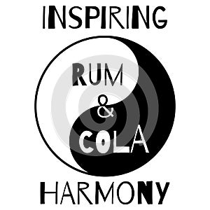 Rum & cola harmony