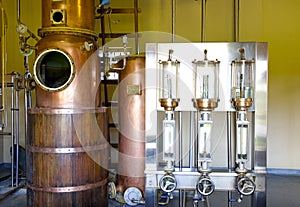 Rum distillery