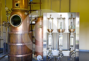 Rum distillery photo