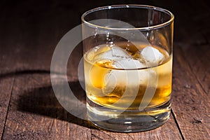 Rum on the rocks