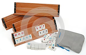 Rummy game pieces