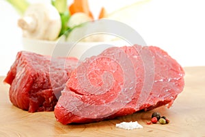 Rump steak photo