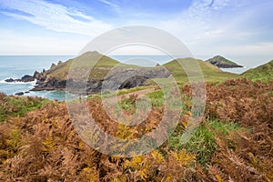 The rumps cornwall england UK. Gateway