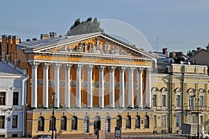 Rumyantsev House, Saint Petersburg. Russia