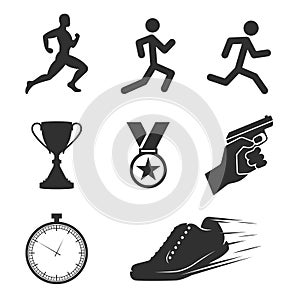 Run competition icons