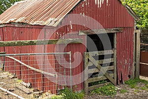 A Run Down Farm Shed